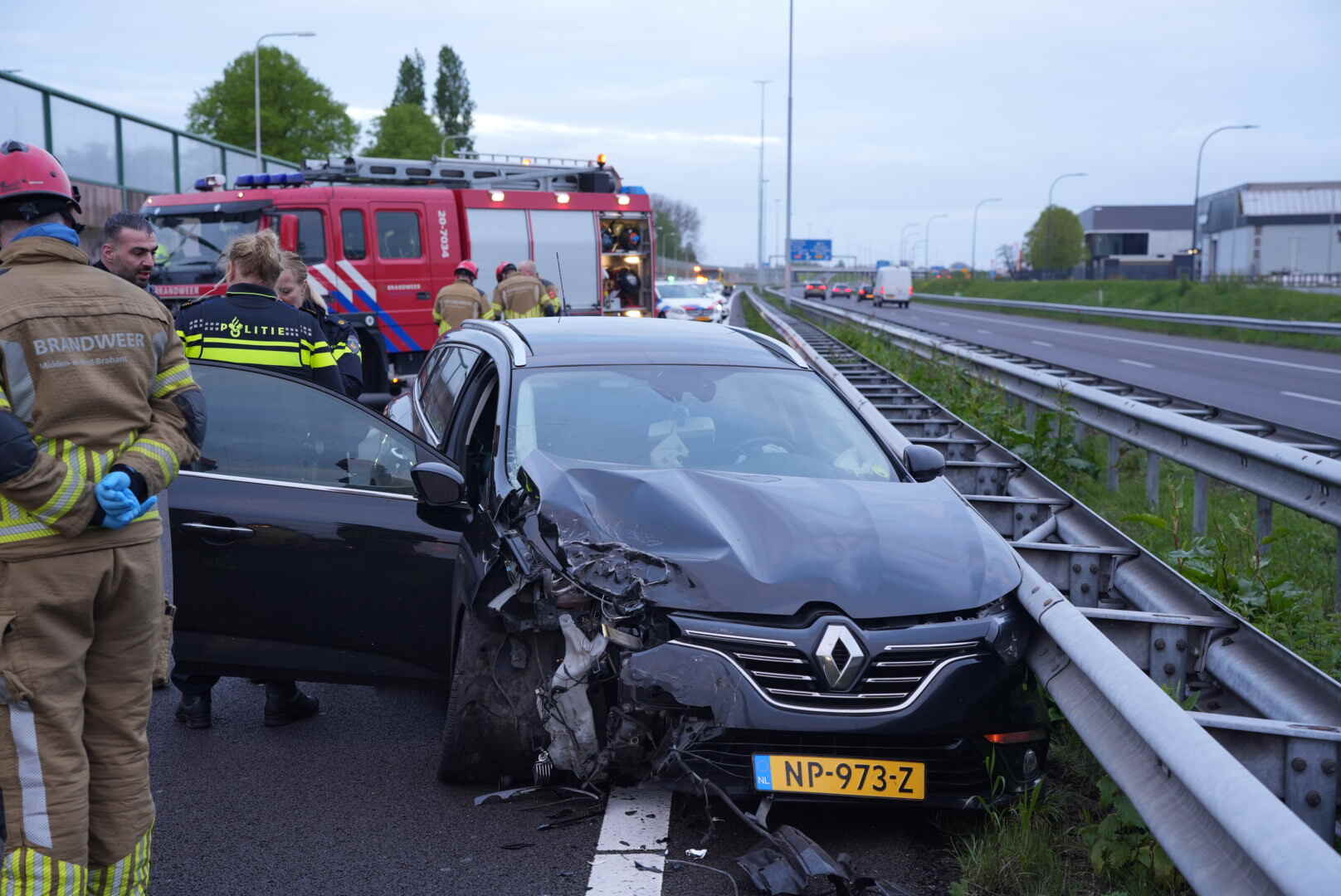 2019 04 27 4837 Loon op zand Loonsehoek nieuwe auto uit de bocht