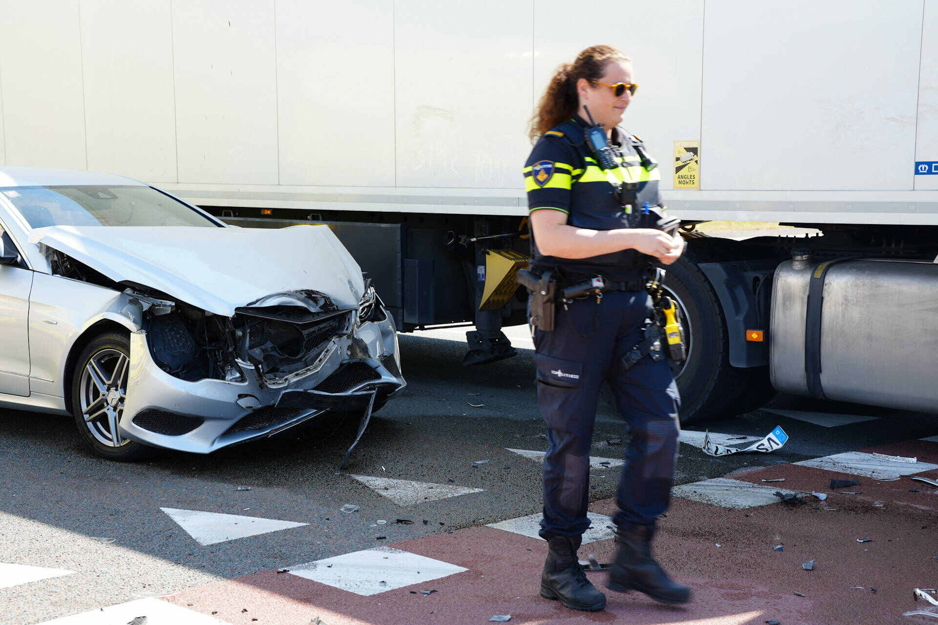 2019 04 27 4837 Loon op zand Loonsehoek nieuwe auto uit de bocht