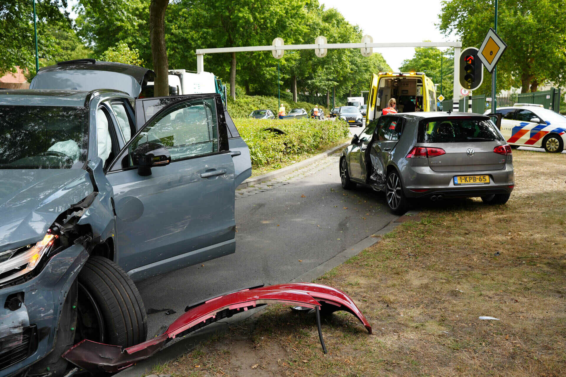 2019 04 27 4837 Loon op zand Loonsehoek nieuwe auto uit de bocht