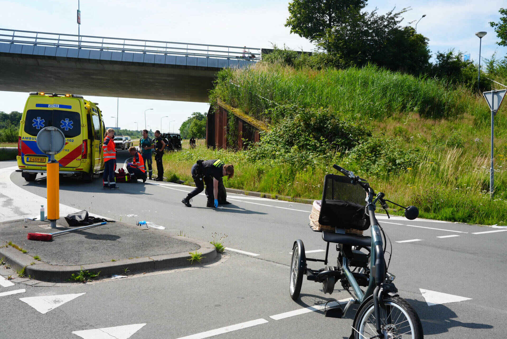 2019 04 27 4837 Loon op zand Loonsehoek nieuwe auto uit de bocht