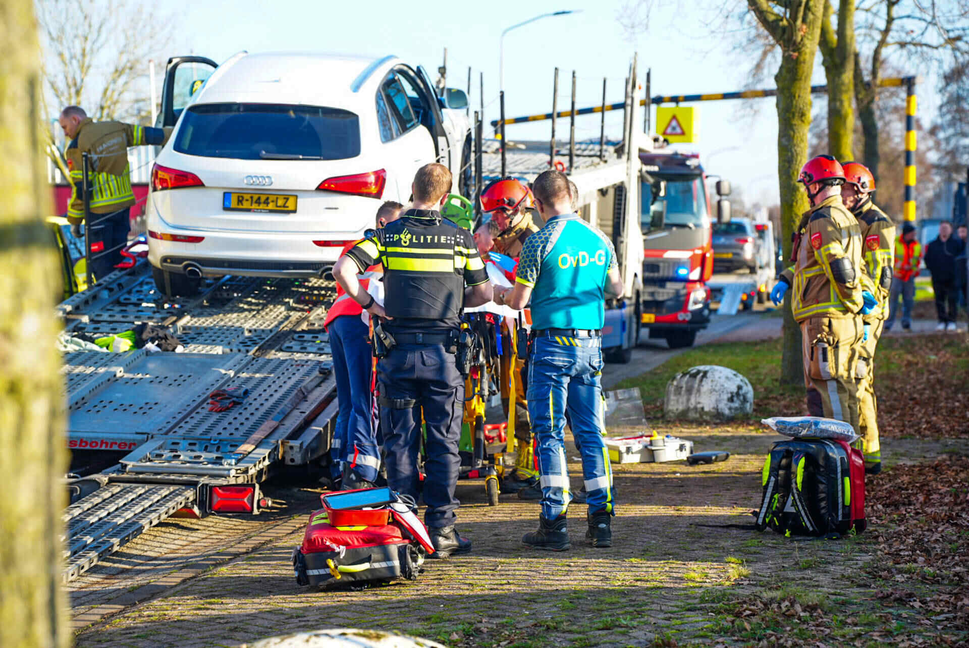 2019 04 27 4837 Loon op zand Loonsehoek nieuwe auto uit de bocht