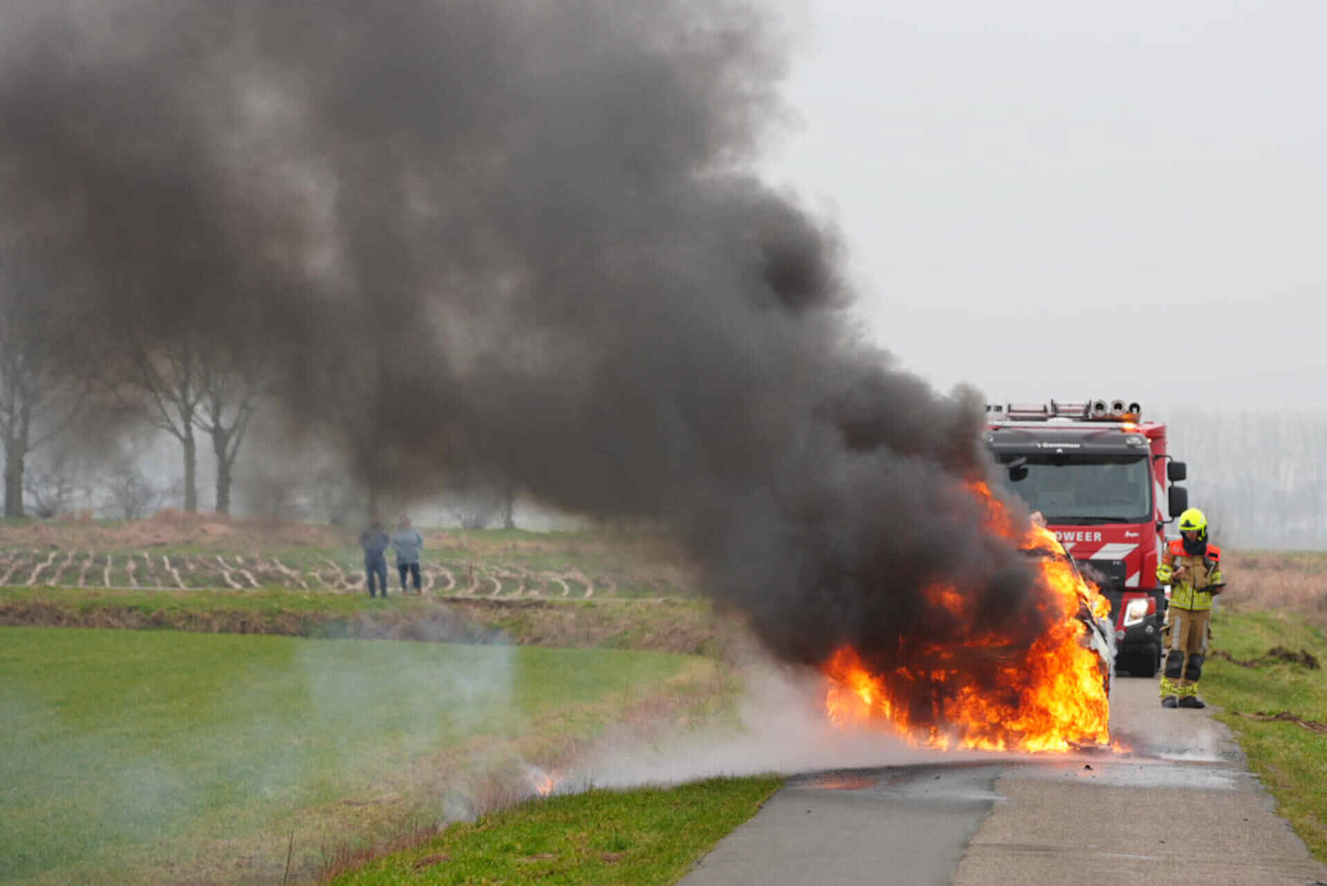 2019 04 27 4837 Loon op zand Loonsehoek nieuwe auto uit de bocht