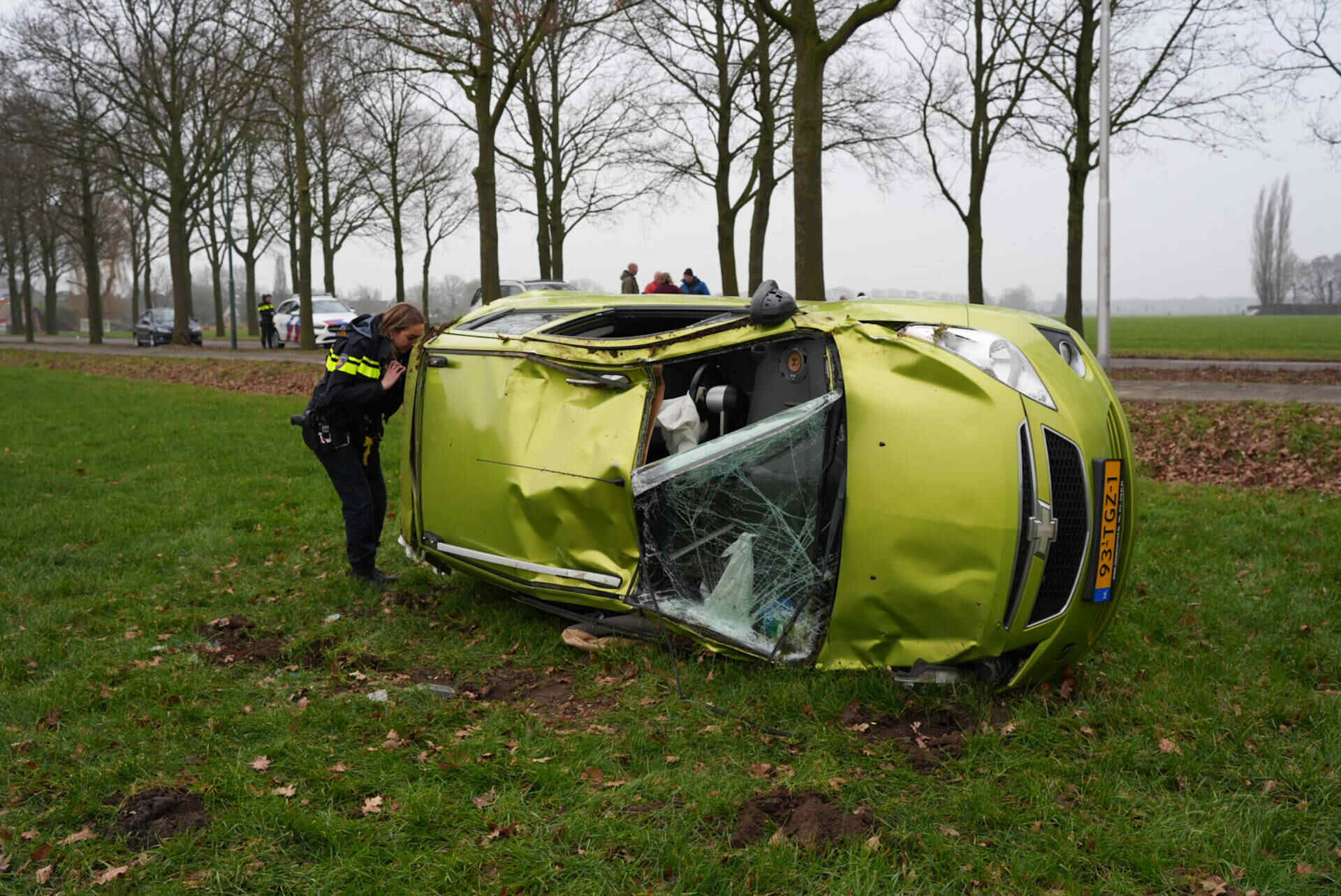 2019 04 27 4837 Loon op zand Loonsehoek nieuwe auto uit de bocht