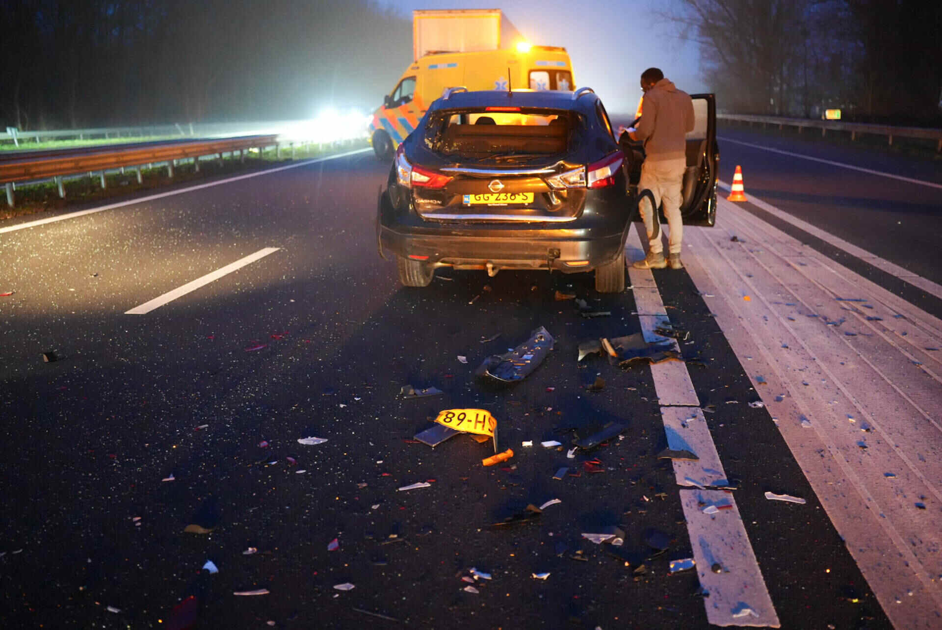2019 04 27 4837 Loon op zand Loonsehoek nieuwe auto uit de bocht